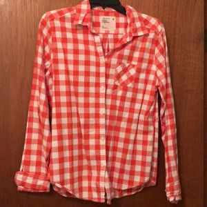 American eagle button up shirt